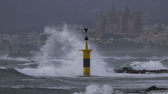 Foto de Fuertes vientos en las Islas Baleares