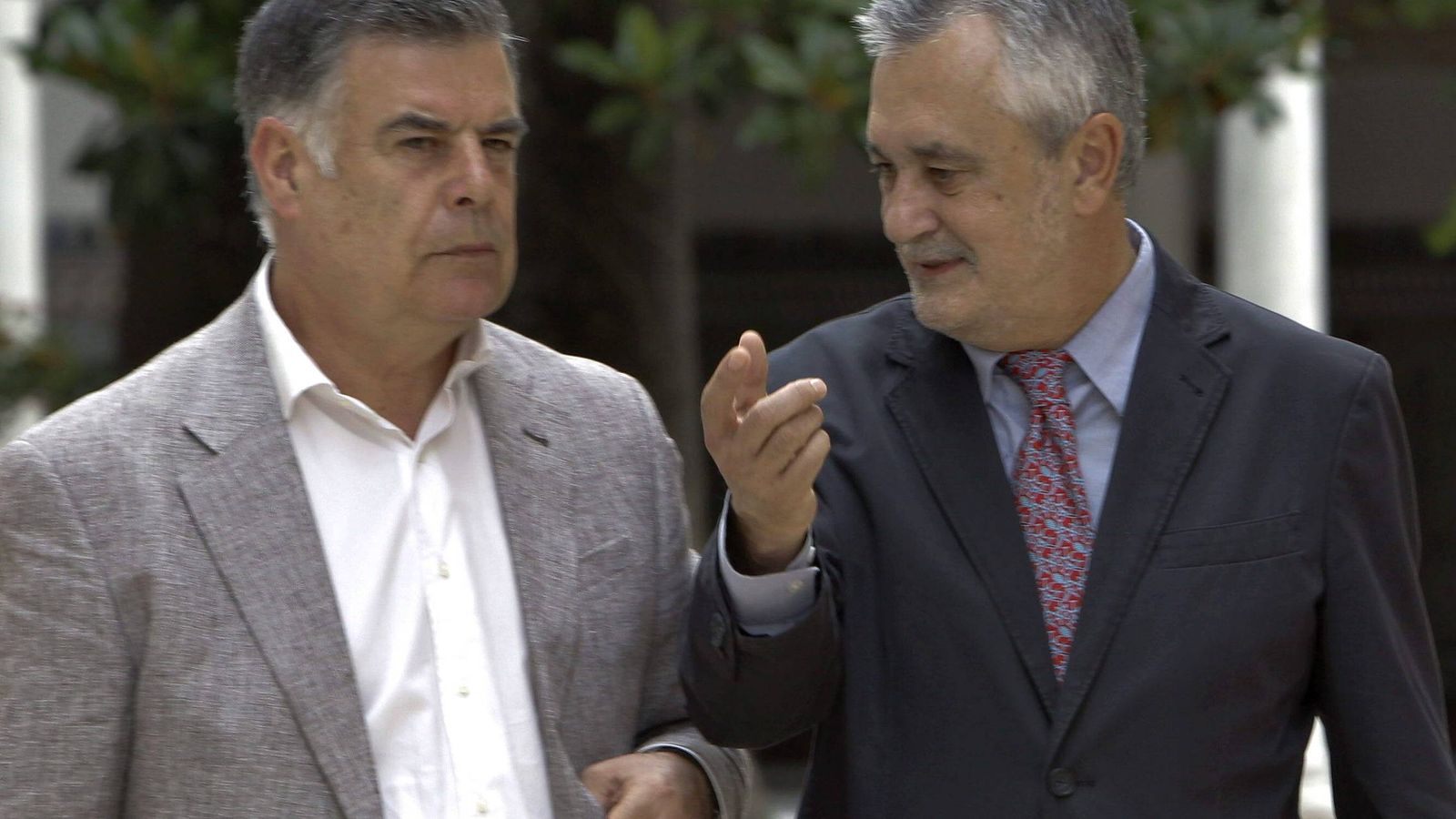 Foto: José Antonio Viera (i) y José Antonio Griñán en una imagen de archivo. (EFE)