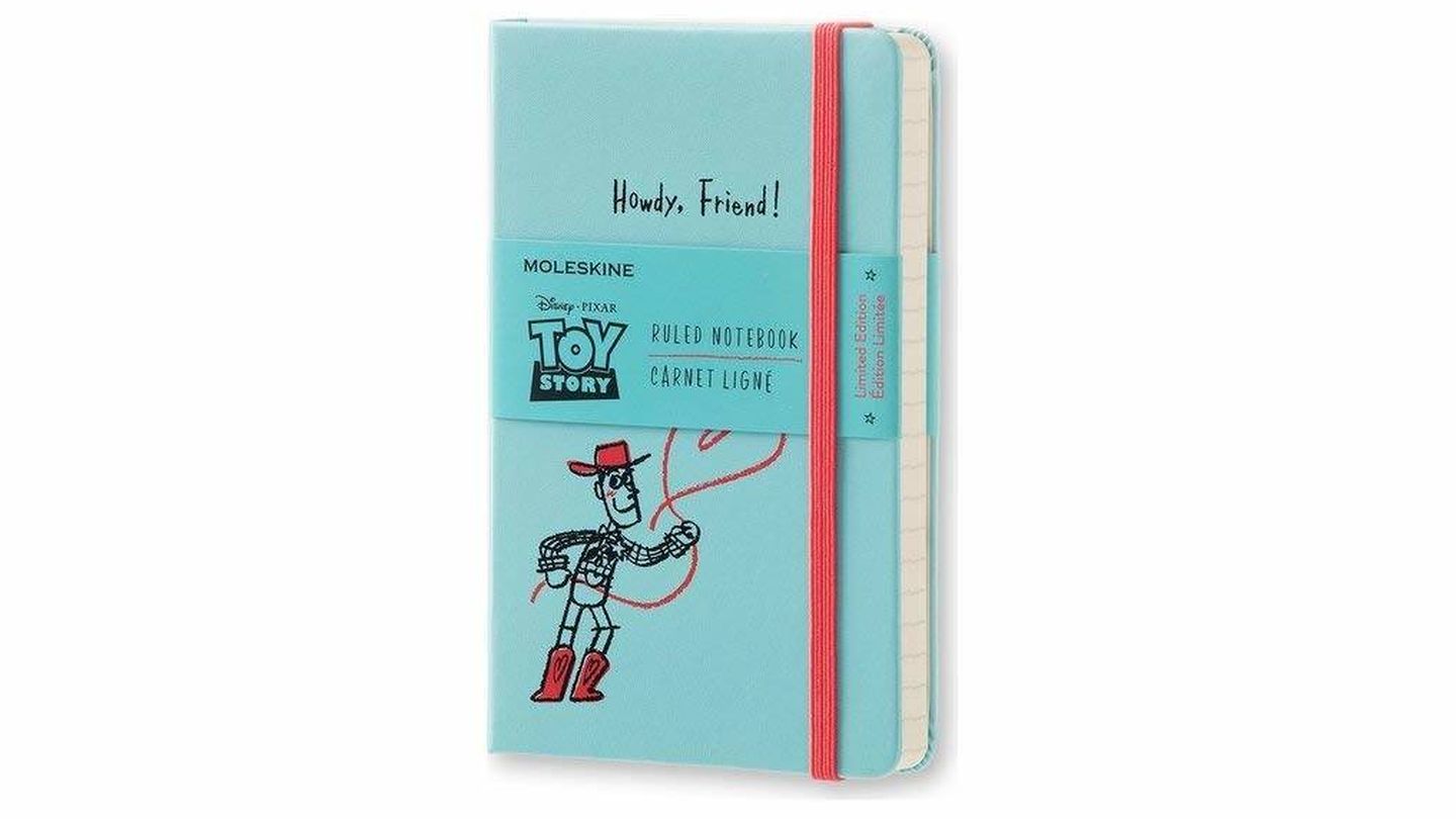 Cuaderno con diseño 'Toy Story', edición limitada en Amazon (8,45 euros).