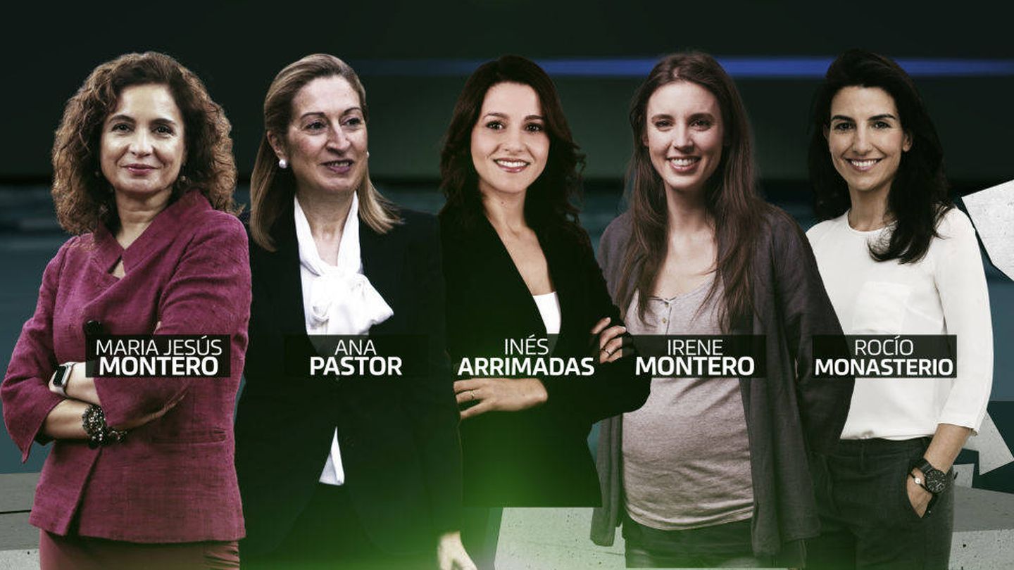 Debate entre representantes femeninas de los cinco grandes partidos en LaSexta