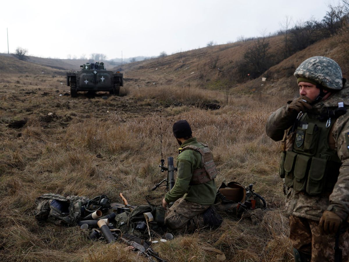 Foto: Soldados ucranianos. (Reuters/Clodagh Kilcoyne)