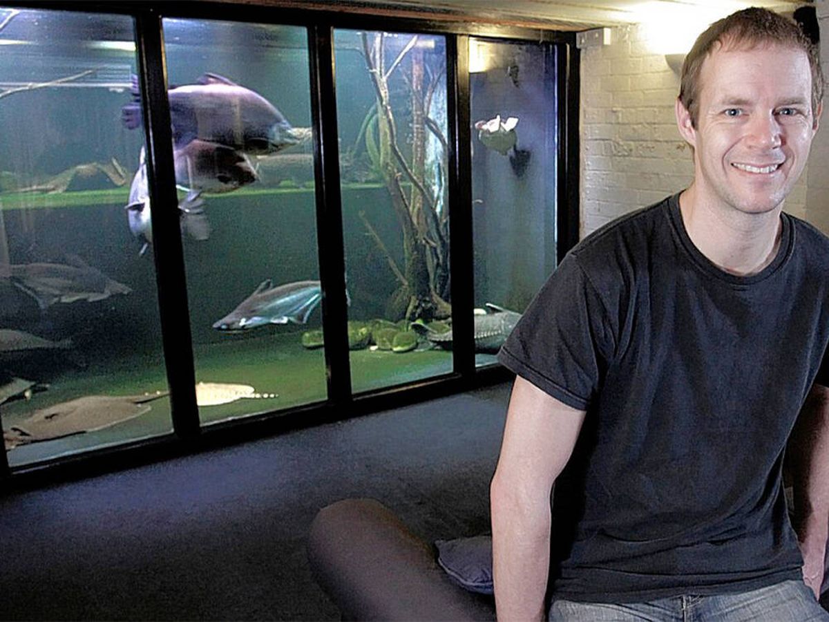 Foto: Un hombre se gasta 24.000€ en convertir su casa en un acuario para nadar con sus peces (Jack Heathcote)