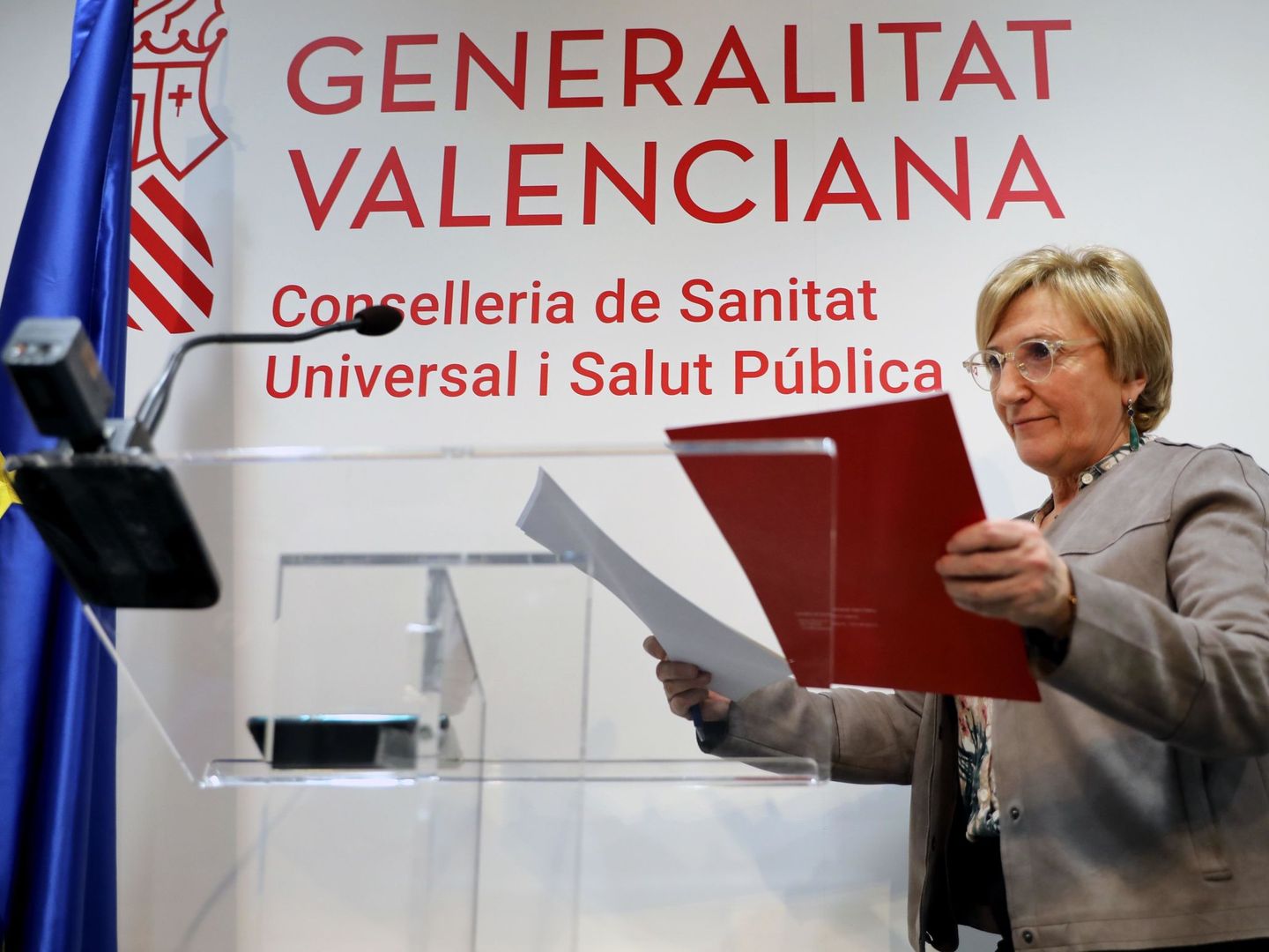 Ana Barceló, 'consellera' de Sanidad. (EFE)