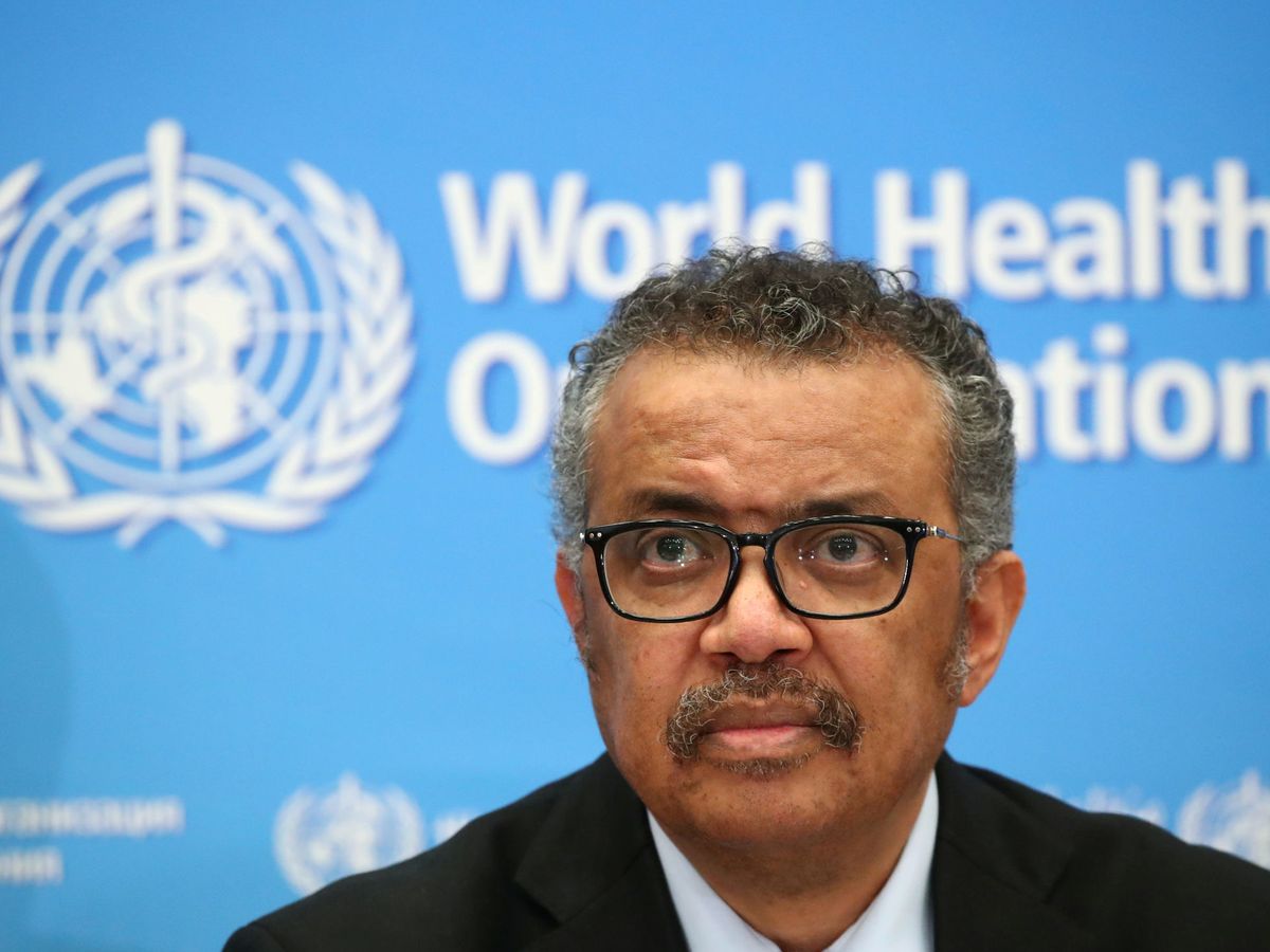 Foto: El director general de la OMS, Tedros Adhanom. (Reuters)