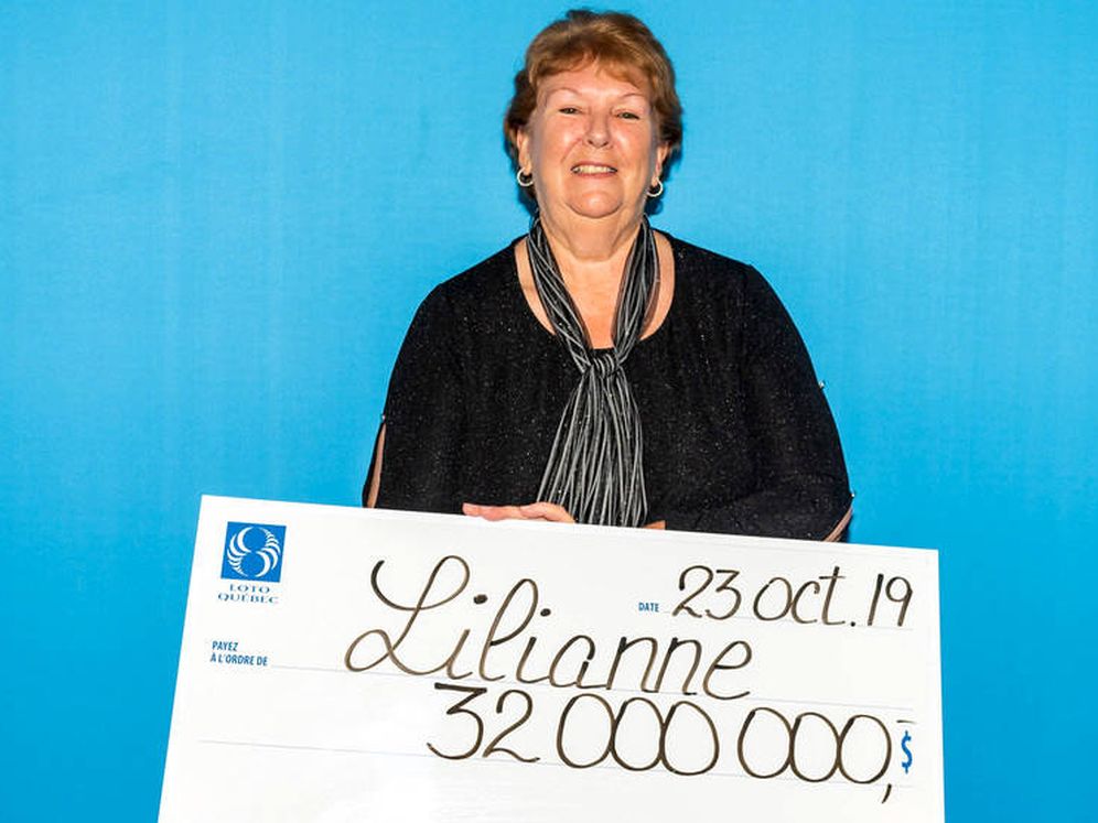 Foto: Liliane no se creía que hubieran ganado a la lotería y pensó que la máquina estaba estropeada (Foto: Lotería de Quebec)