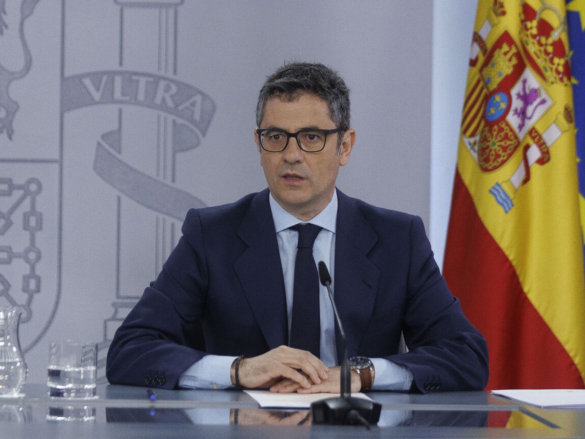 Foto: El ministro de la Presidencia, Félix Bolaños. (EFE/Sergio Pérez)
