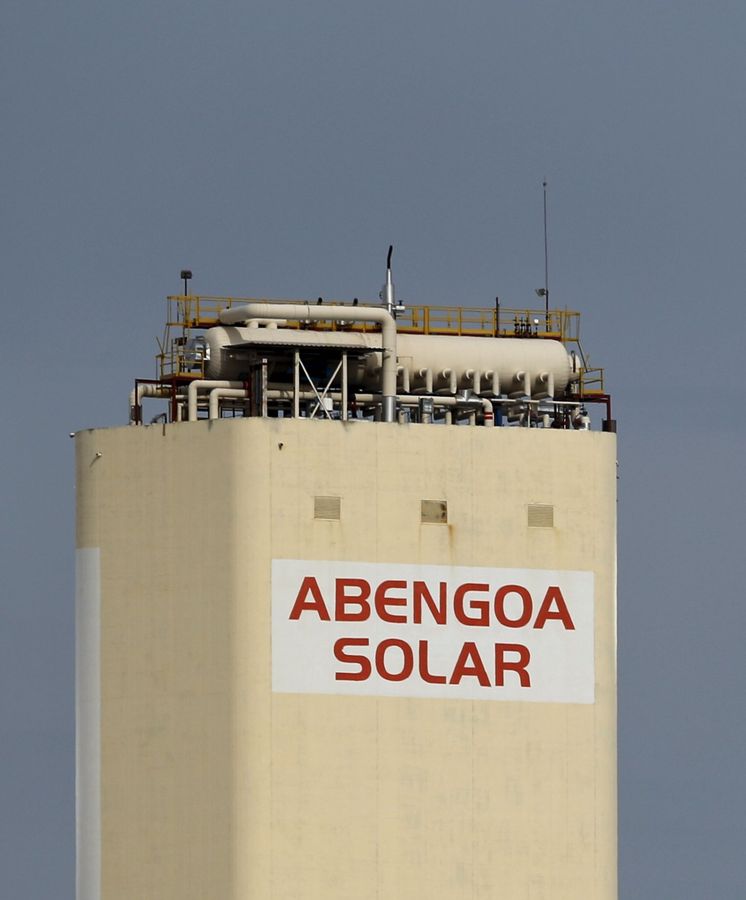 Foto: Torre de Abengoa. (Reuters)