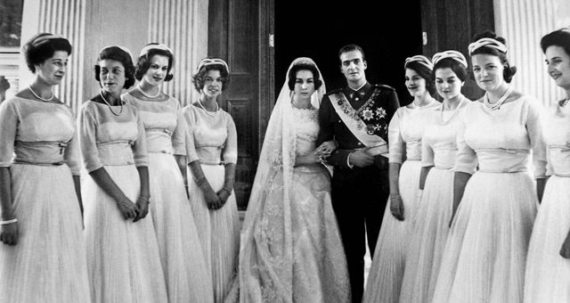Juan Carlos y Sofía, el día de su boda. (Cordon Press)