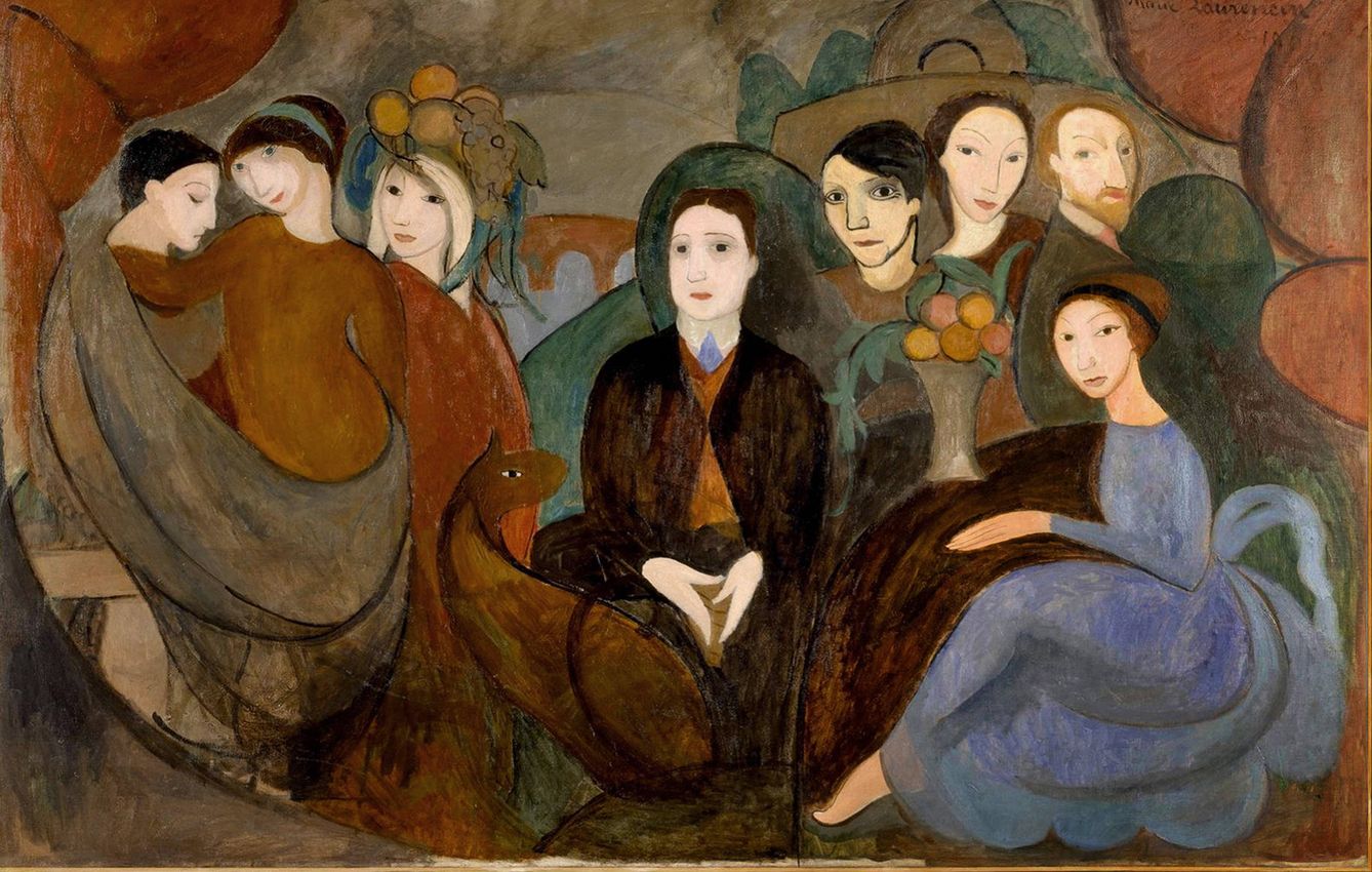 Marie Laurencin - 'Apollinaire et ses amis', 1909