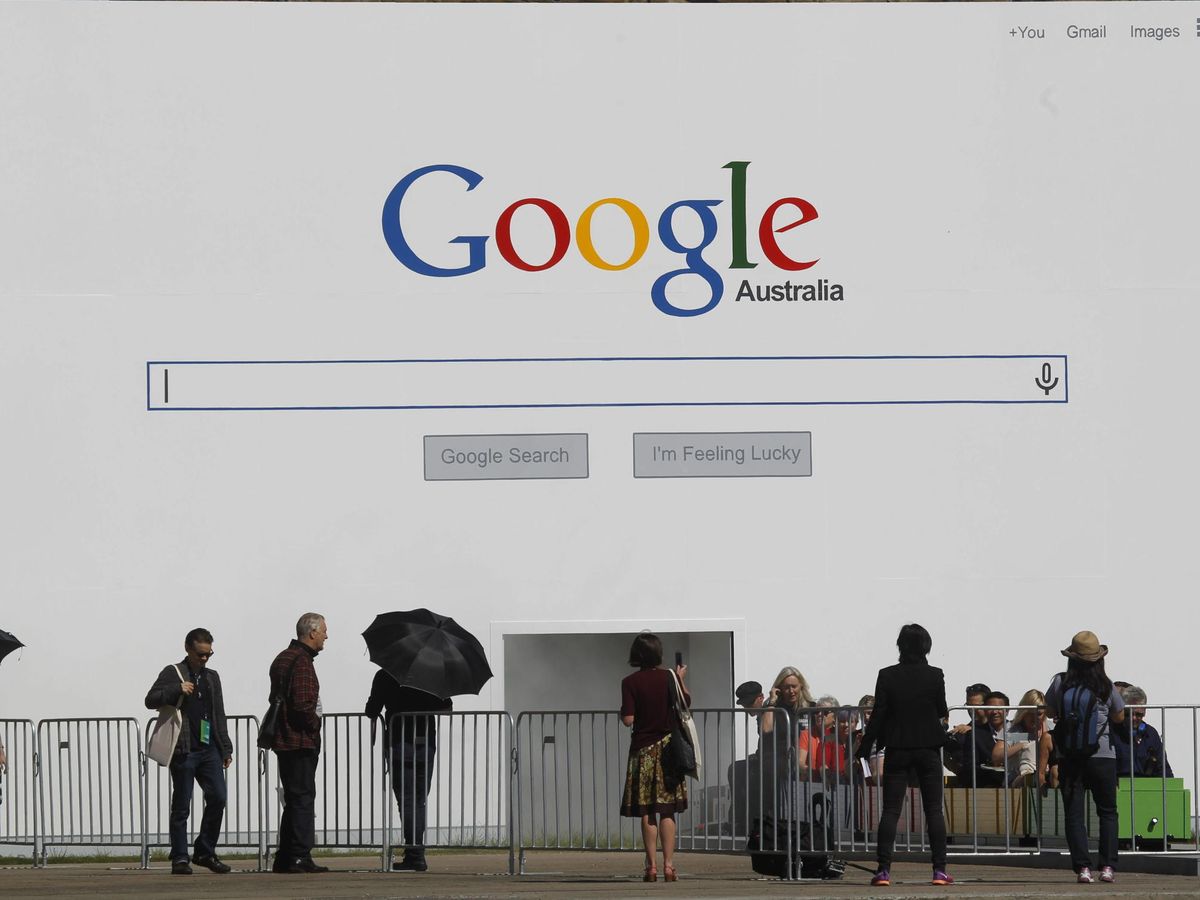 Foto: 'Stand' de Google en la Bienal de Sídney, Australia. (EFE)