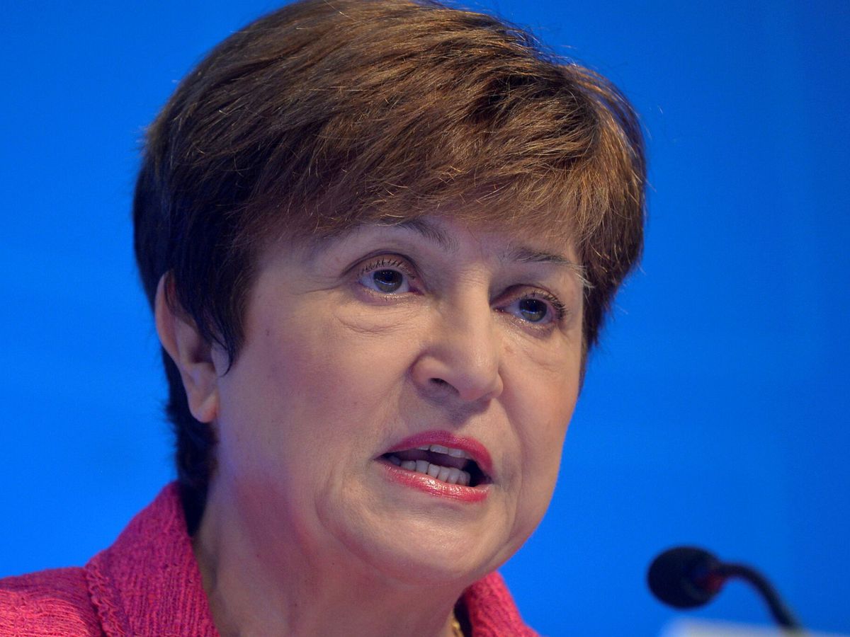 Foto: La gobernadora del Fondo Monetario Internacional, Kristalina Georgieva. (EFE)