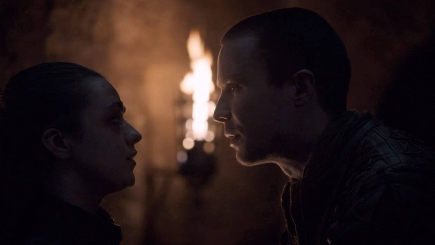 Gendry se declara a Arya. (HBO)