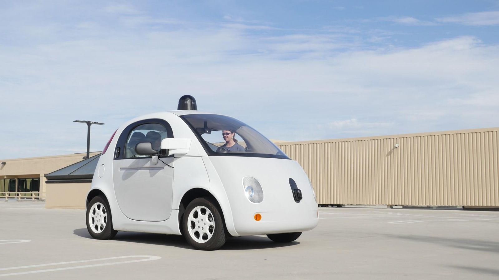 Foto: El coche autónomo de Google 