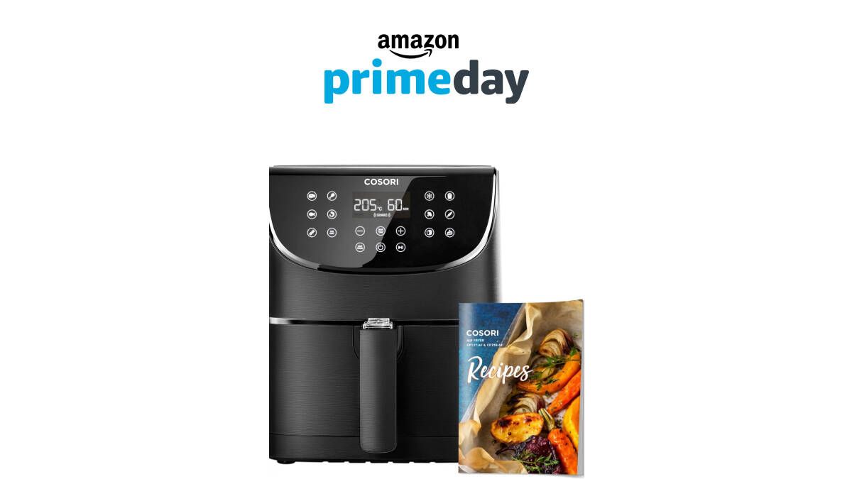Ofertas del Amazon Prime Day: consigue ahora la freidora de aire Cosori por 84,99€
