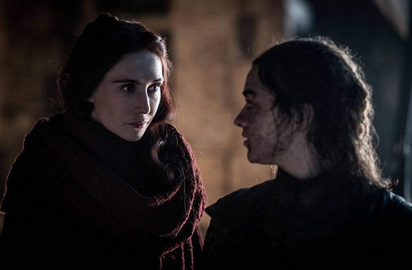 Melisandre ya conocía el destino de Arya Stark. (HBO)