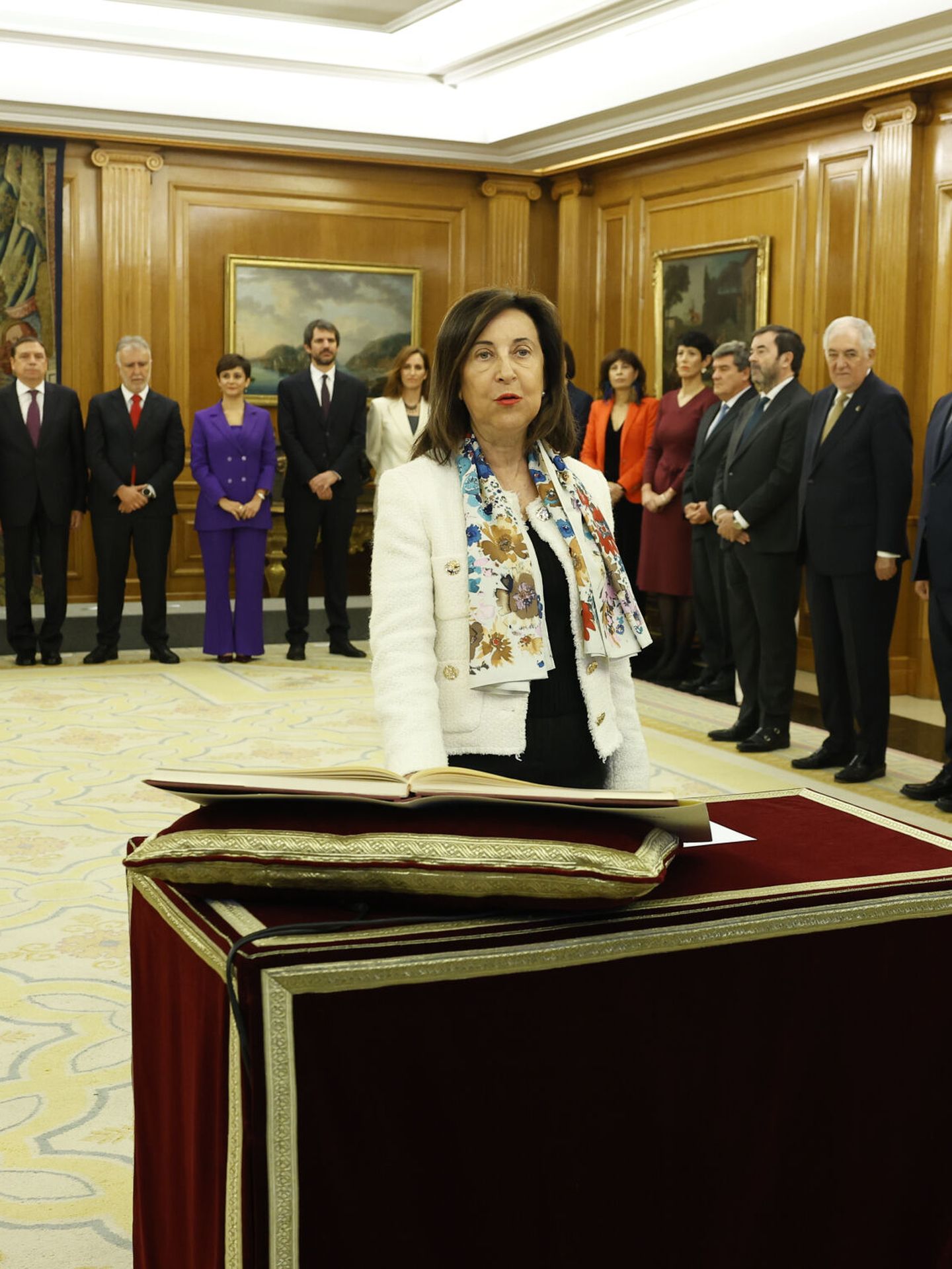 La ministra de Defensa, Margarita Robles. (EFE/Chema Moya)