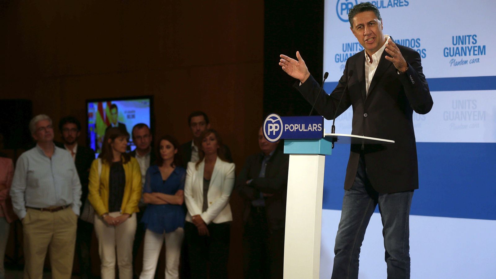 Foto: El candidato del PPC a la presidencia de la Generalitat, Xavier García Albiol. (EFE)