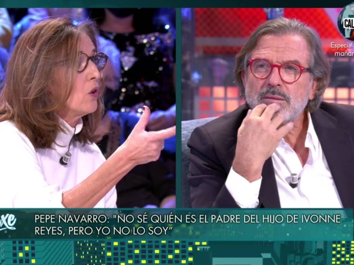 Foto: Paloma García Pelayo y Pepe Navarro. (Telecinco).