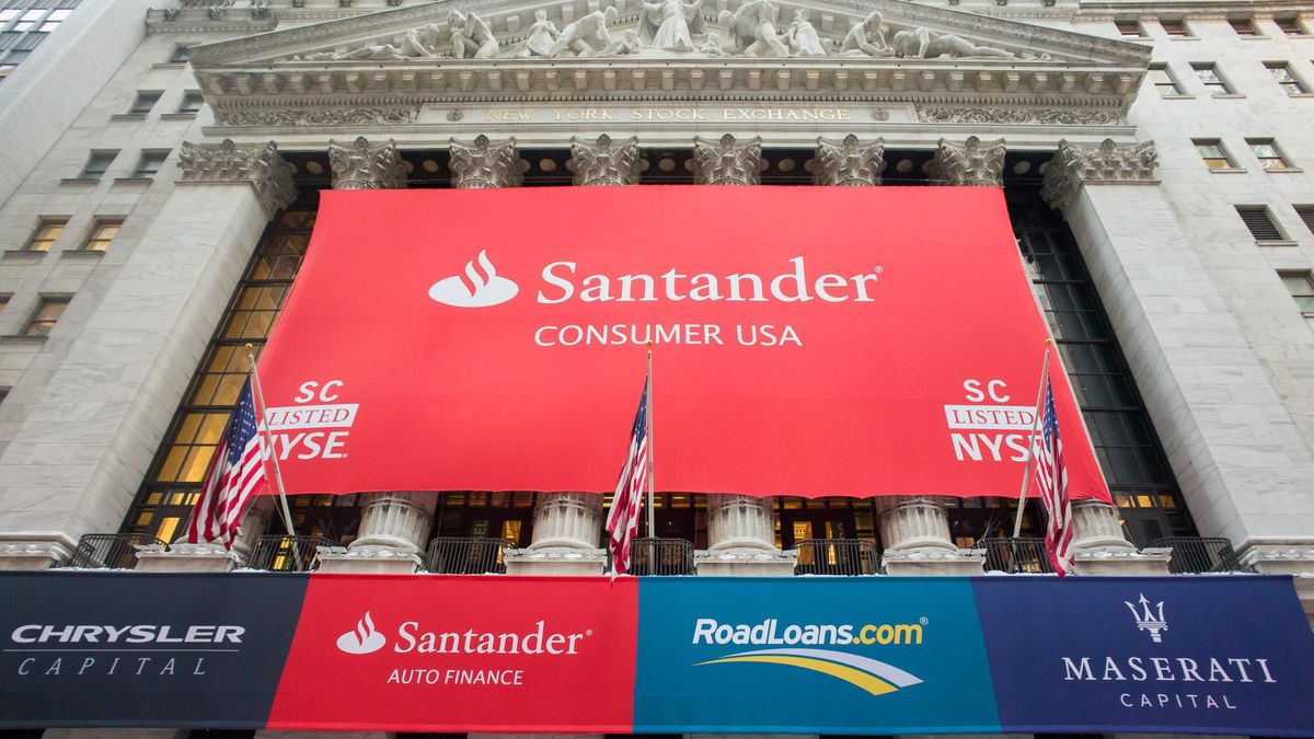 Banco Santander sufre en Wall Street tras comprar carteras fallidas de créditos