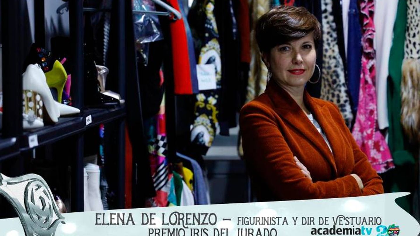 Elena de Lorenzo, Premios Iris. (Twitter)