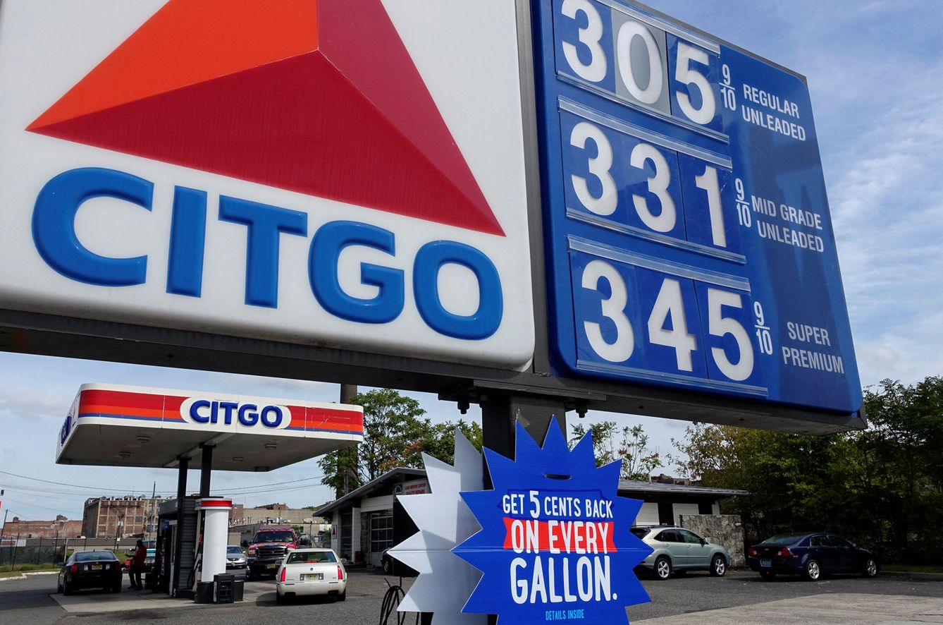 Gasolinera de Citgo, la filial estadounidense de PDVSA, en Kearny, Nueva Jersey. (Reuters)