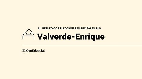Resultados y escrutinio de las elecciones municipales y autonómicas del 28M en Valverde-Enrique: última hora en directo