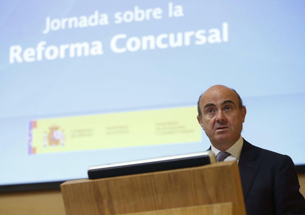 Foto:  El ministro de Economía, Luis de Guindos (Efe)