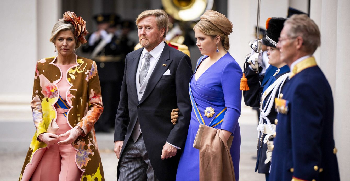 La familia real holandesa en el Día del Príncipe. (Reuters)
