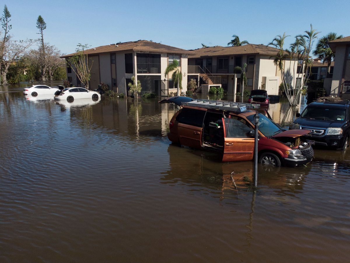 Foto: Daños provocados por el huracán Ian en Florida. (Reuters/Marco Bello)