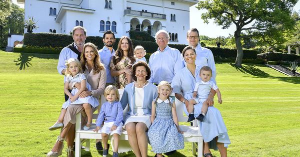 Foto: La familia real sueca en 2017. (Kungahuset)