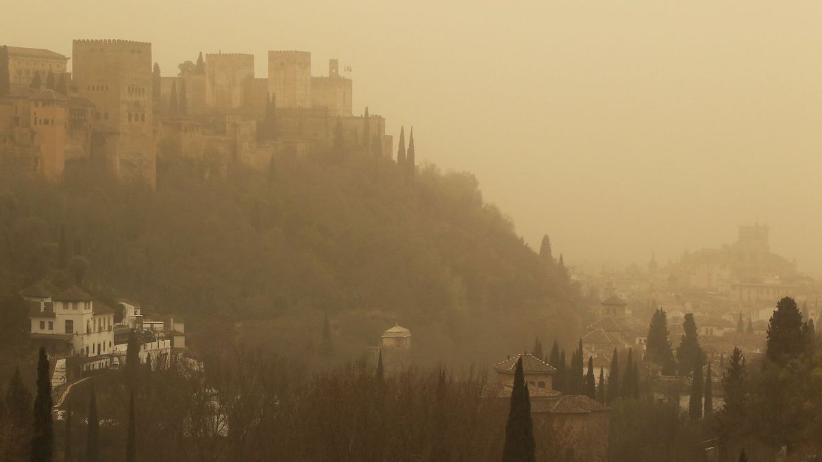 La calima convierte a España en el "país más contaminado del mundo" 