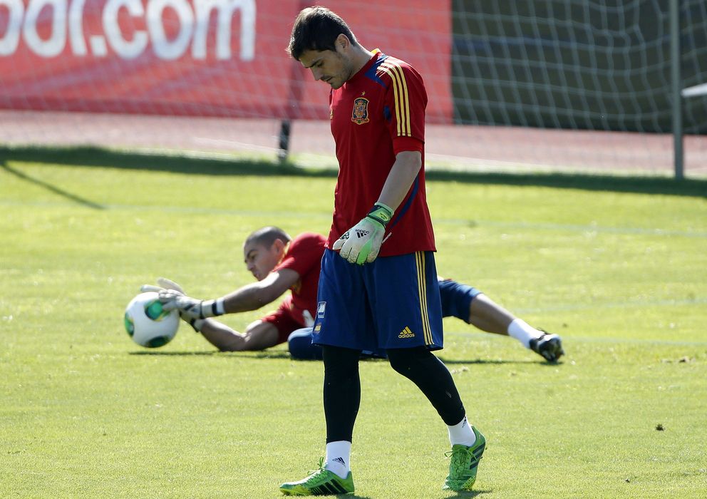 Foto: Casillas debe recuperar la titularidad con el Real Madrid para asegurar su presencia en el Mundial. (EFE) 