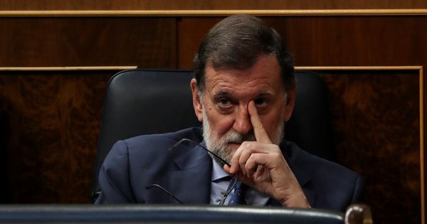 Foto: Mariano Rajoy, este miércoles en el pleno del Congreso. (Reuters)