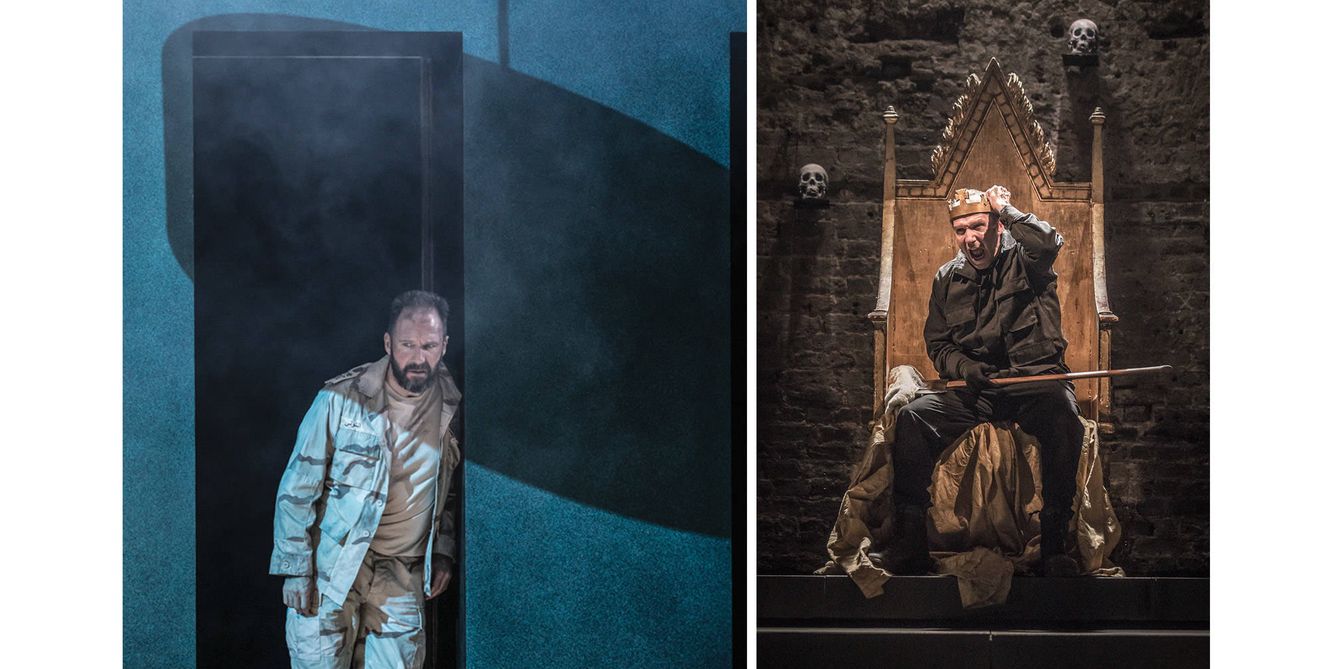 Ralph Fiennes interpreta estos días, hasta el 19 de enero, a Marco Antonio en 'Antonio & Cleopatra', en el National Theatre de Londres.