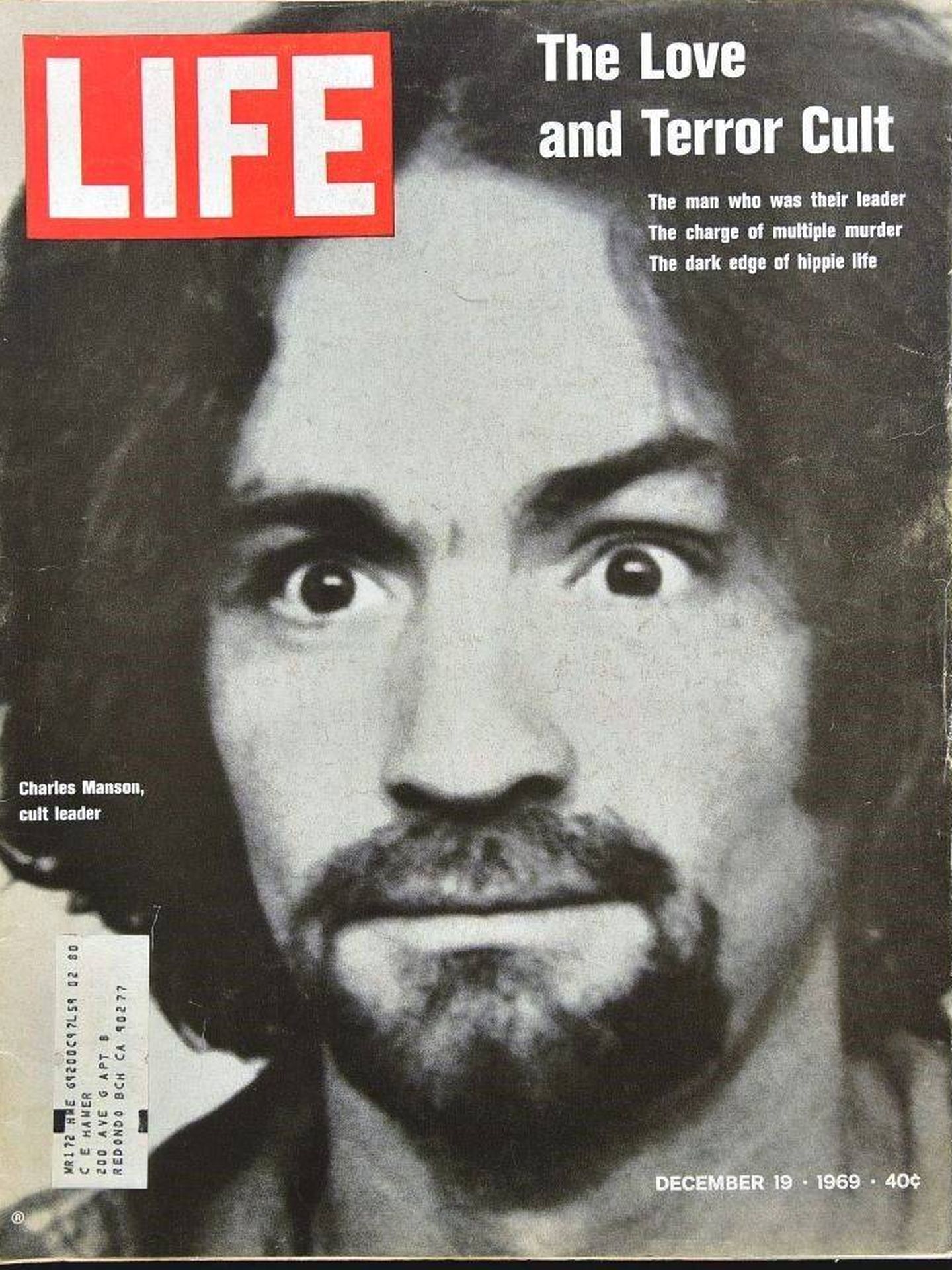 Portada del número de diciembre de 1969 de 'Life'