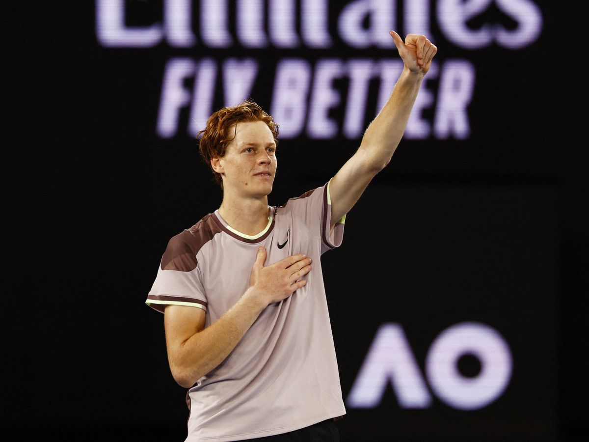 Foto: Jannik Sinner es el campeón del Open de Australia 2024 (REUTERS/Issei Kato)