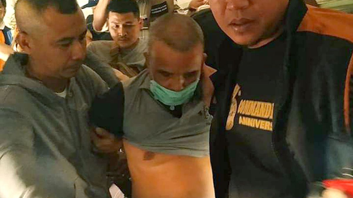 La policía de Tailandia detiene al 'Jack el destripador' tailandés