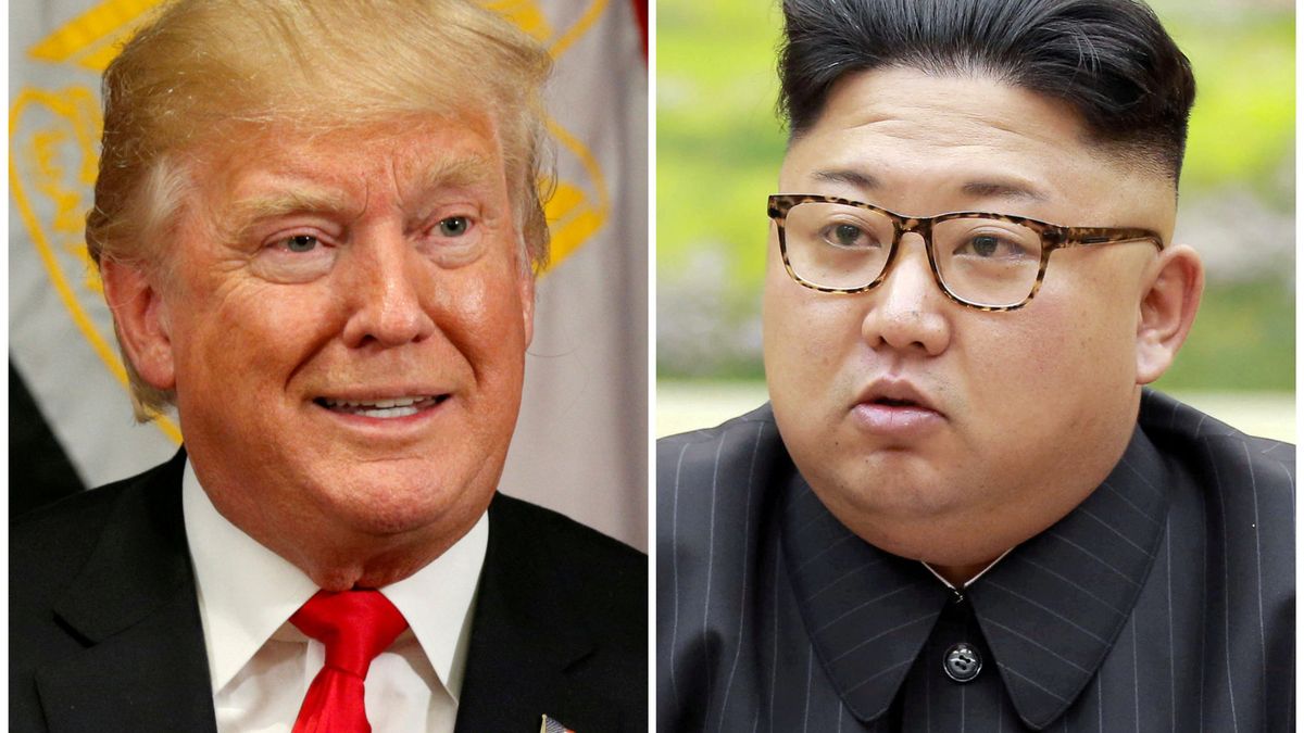 Trump llama "gordo y bajo" a Kim Jong-un y el norcoreano le califica de "viejo lunático"