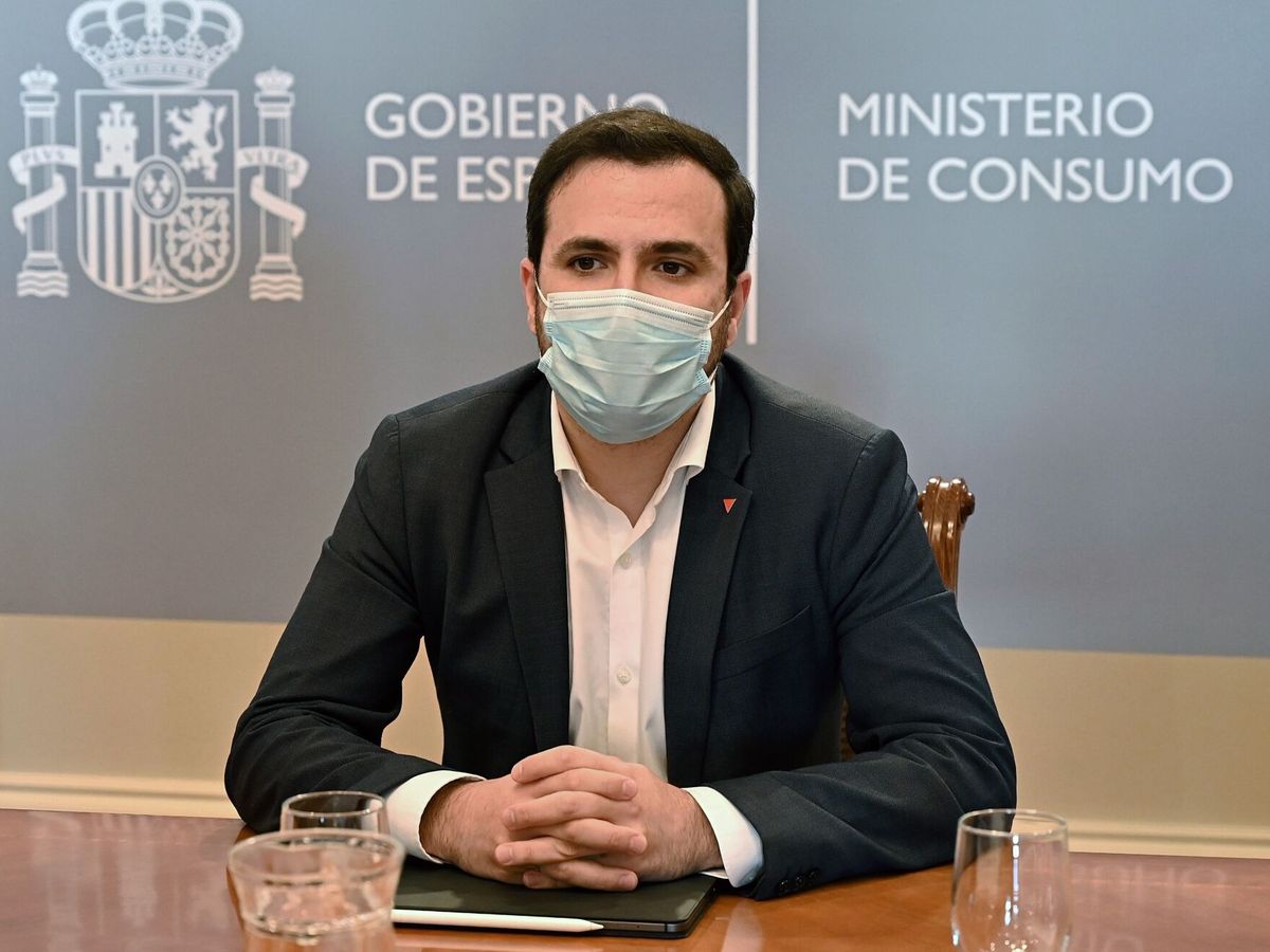 Foto: El ministro de Consumo, Alberto Garzón. (EFE/ Fernando Villar)