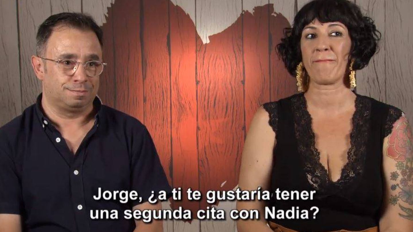 Jorge y Nadia, comensales de 'First Dates'. (Cuatro)