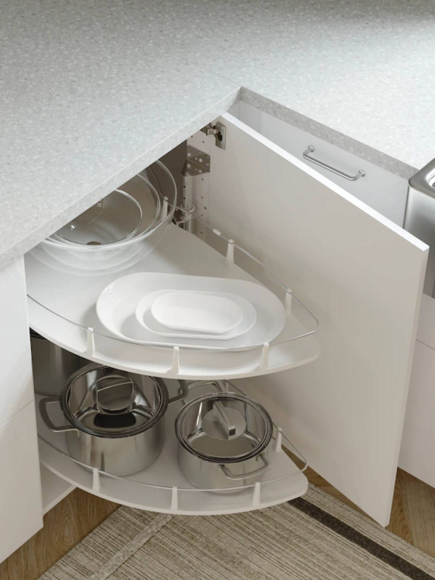 Ideas de Ikea para cocinas ordenadas. (Cortesía)