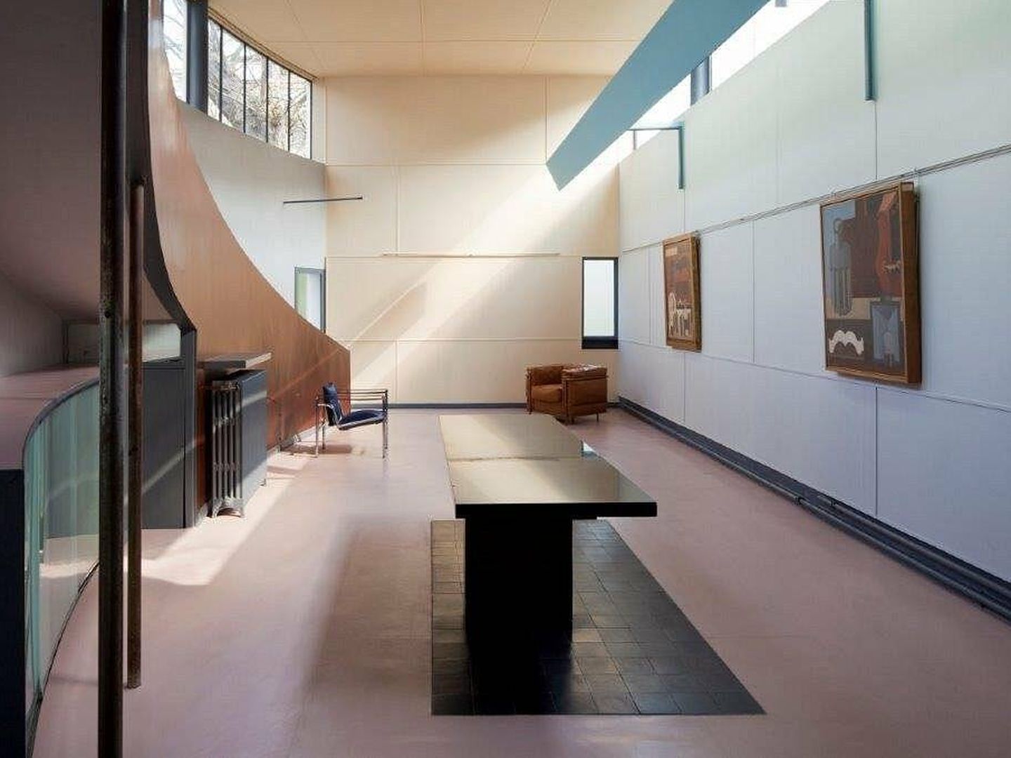 Interior de la Maison La Roche, de Le Corbusier.