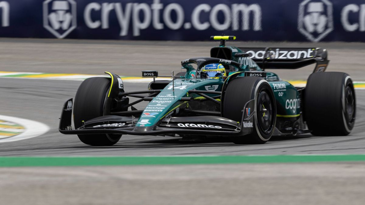 Verstappen saldrá primero el domingo en Brasil; Fernando Alonso arrancará cuarto