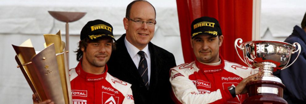 Foto: Loeb, sin rival, gana por quinta vez en Montecarlo