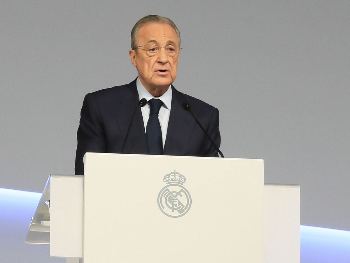 Foto: Florentino Pérez, presidente del Real Madrid. (EFE/Fernando Alvarado)