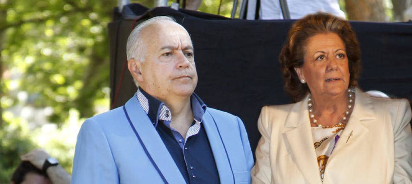 José Luis Moreno y la fallecida Rita Barberá. (Gtres)