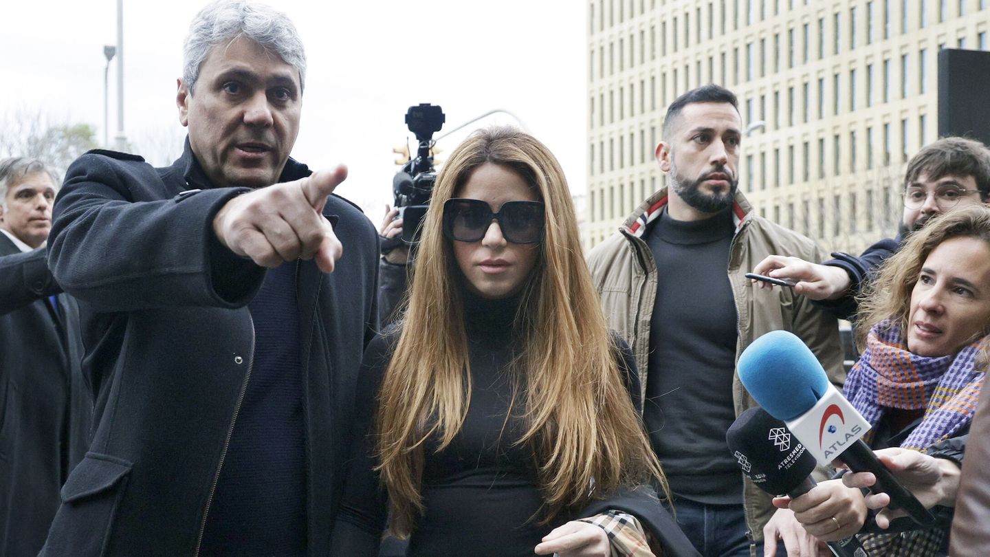 Shakira acude al juzgado de primera instancia y familia número 18 de Barcelona. (EFE/Quique García) 