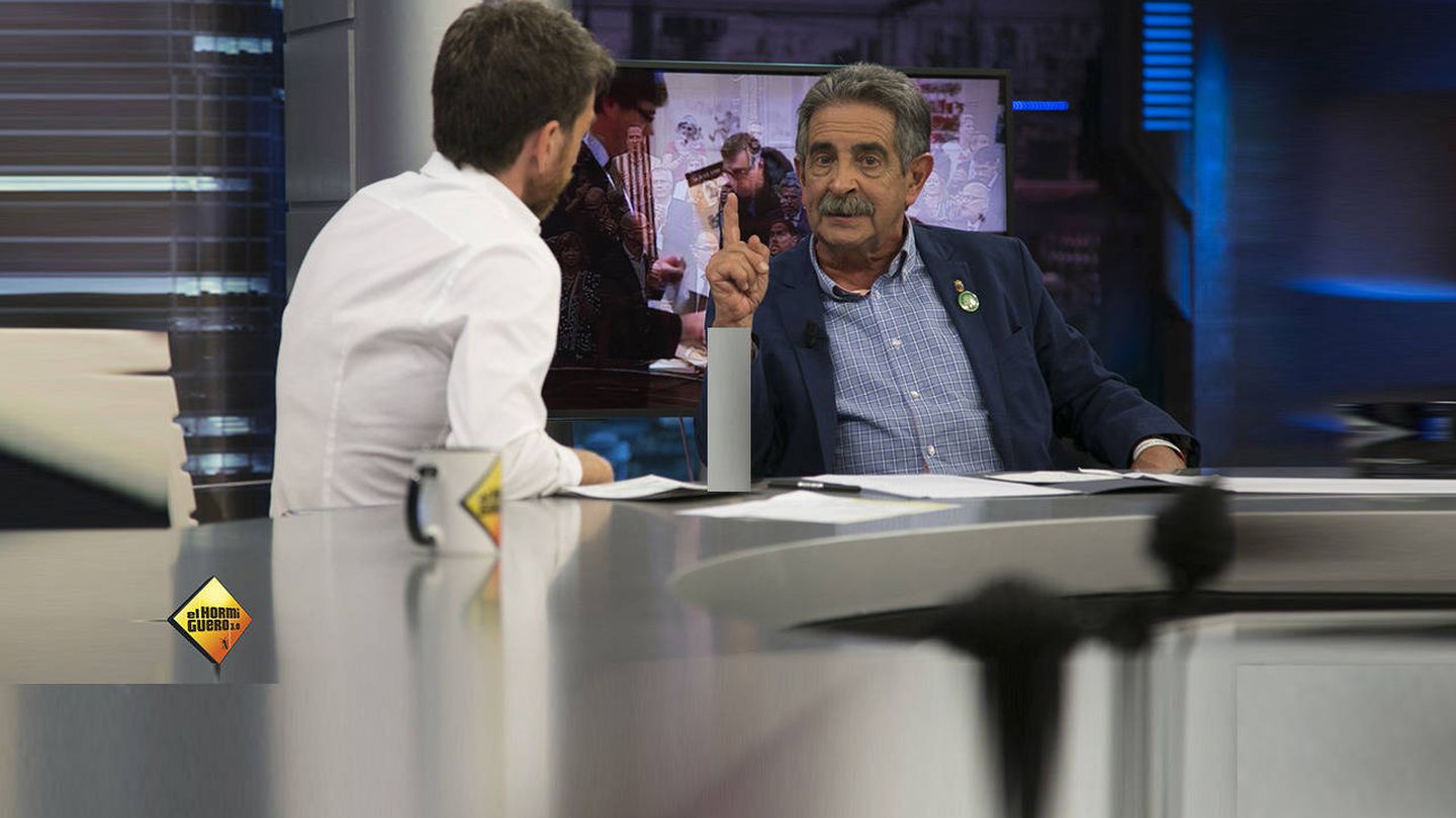Miguel Ángel Revilla en 'El hormiguero'. (Atresmedia)