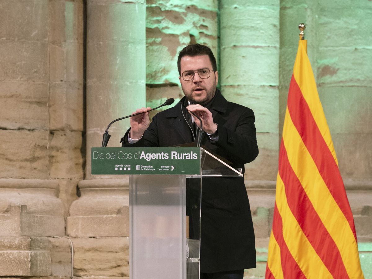 Foto: El presidente de la Generalitat, Pere Aragonès. (EFE/Alex López)