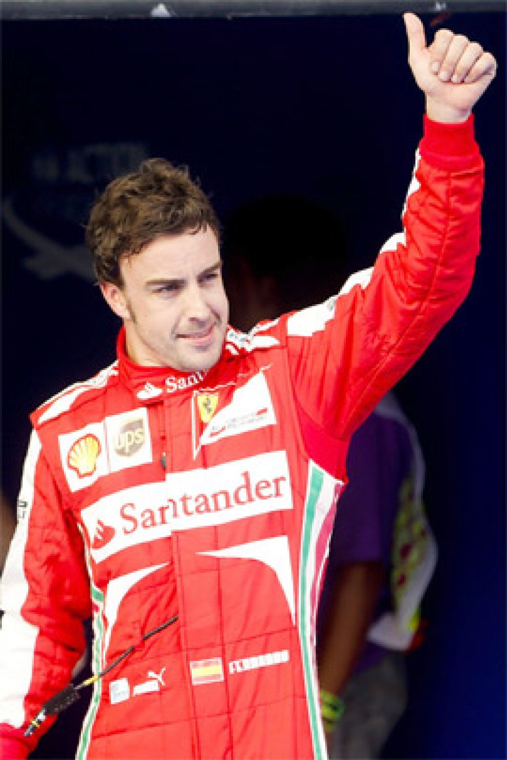 Foto: Fernando Alonso: un "error", una bala menos y un gran motivo para sonreír